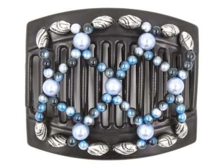 African Butterfly Thick Hair Comb - Ndalena Black 133