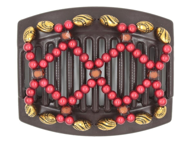 African Butterfly Thick Hair Comb - Ndalena Brown 181