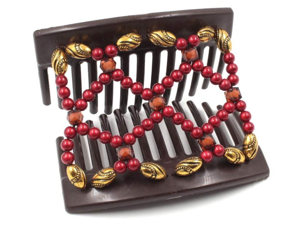 African Butterfly Thick Hair Comb - Ndalena Brown 181