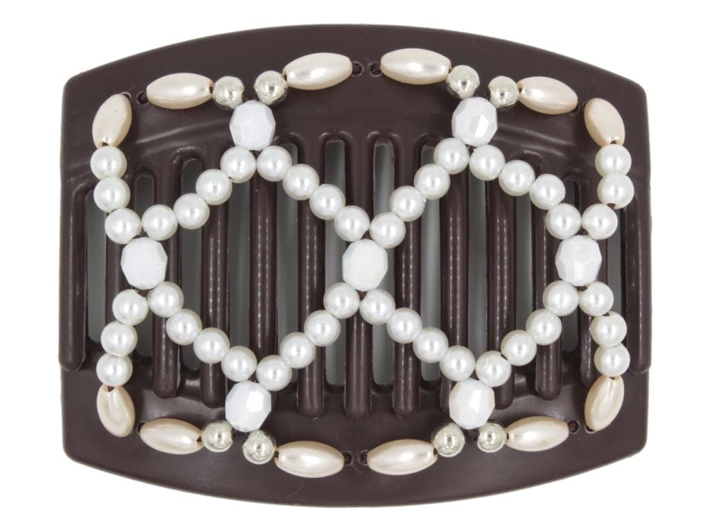 African Butterfly Thick Hair Comb - Ndalena Brown 185