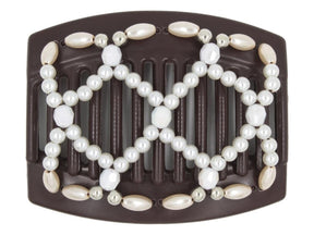 African Butterfly Thick Hair Comb - Ndalena Brown 185
