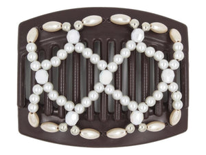 African Butterfly Thick Hair Comb - Ndalena Brown 185