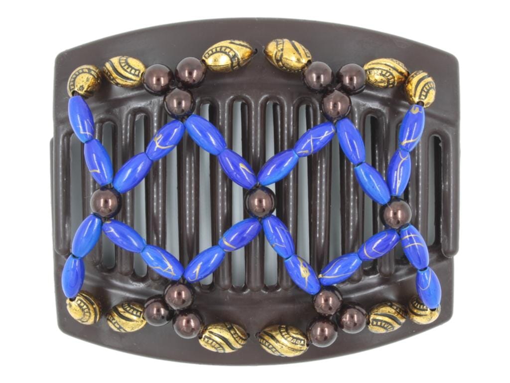 African Butterfly Thick Hair Comb - Ndalena Brown 186