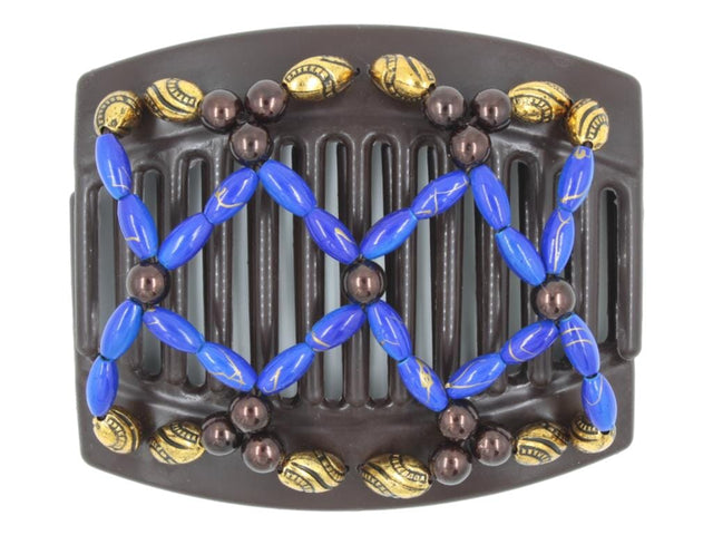 African Butterfly Thick Hair Comb - Ndalena Brown 186
