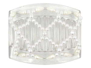 African Butterfly Thick Hair Comb - Ndalena Clear 106