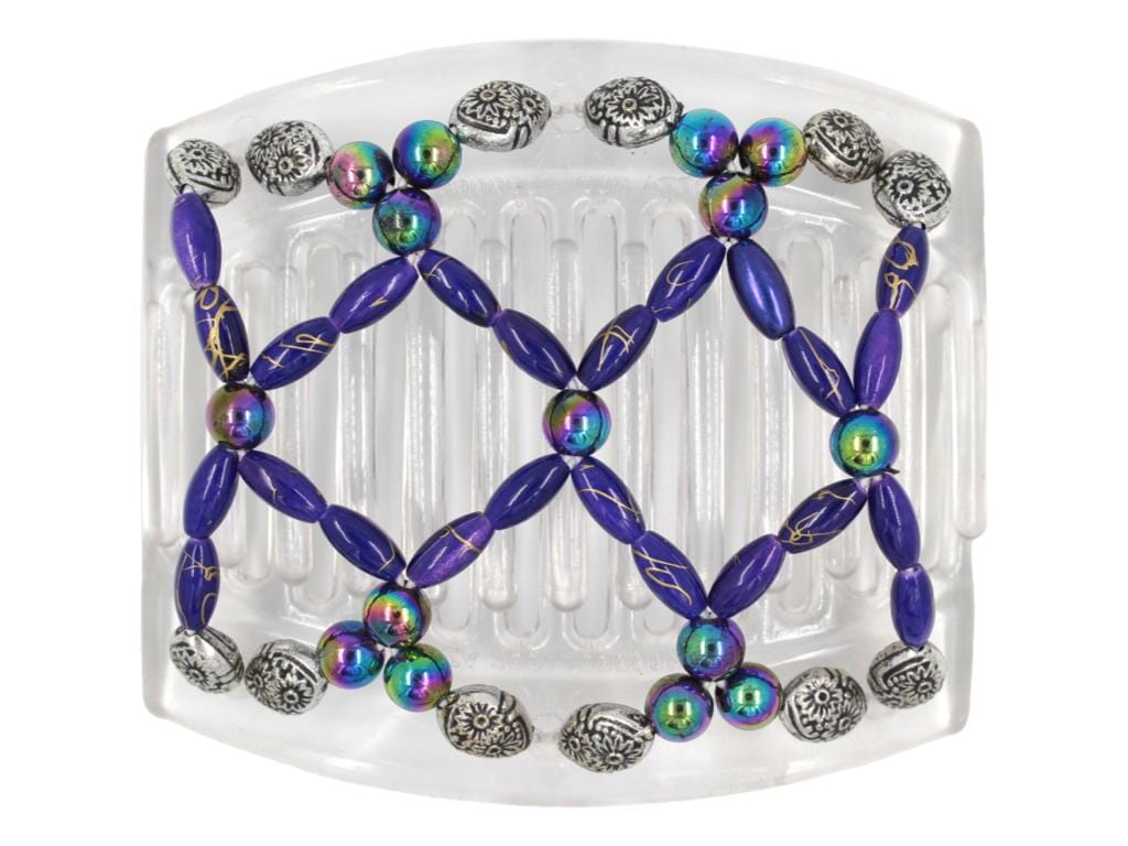 African Butterfly Thick Hair Comb - Ndalena Clear 121