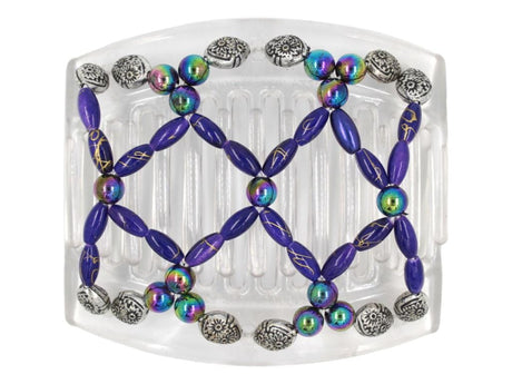 African Butterfly Thick Hair Comb - Ndalena Clear 121