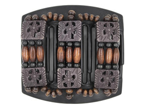 African Butterfly Thick Hair Comb - Tripla Black 47