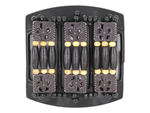 African Butterfly Thick Hair Comb - Tripla Black 52