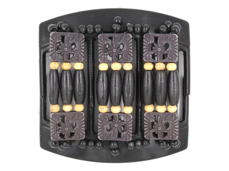 African Butterfly Thick Hair Comb - Tripla Black 52