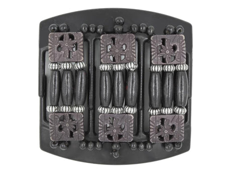 African Butterfly Thick Hair Comb - Tripla Black 53