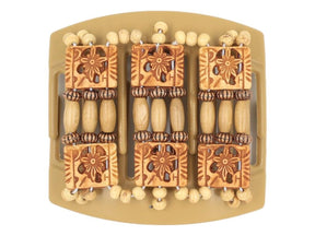 African Butterfly Thick Hair Comb - Tripla Blonde 52