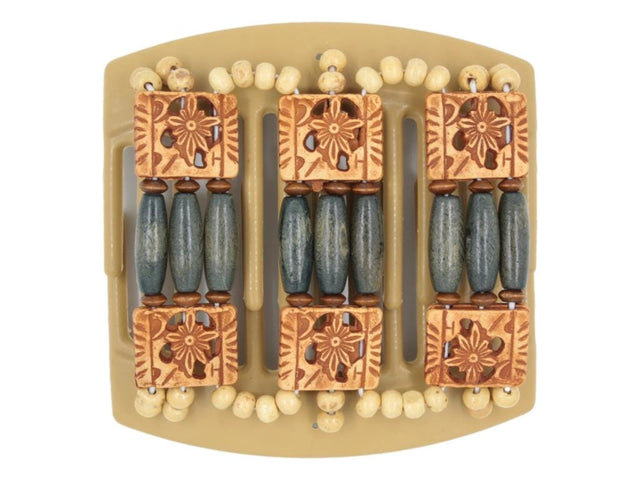 African Butterfly Thick Hair Comb - Tripla Blonde 55