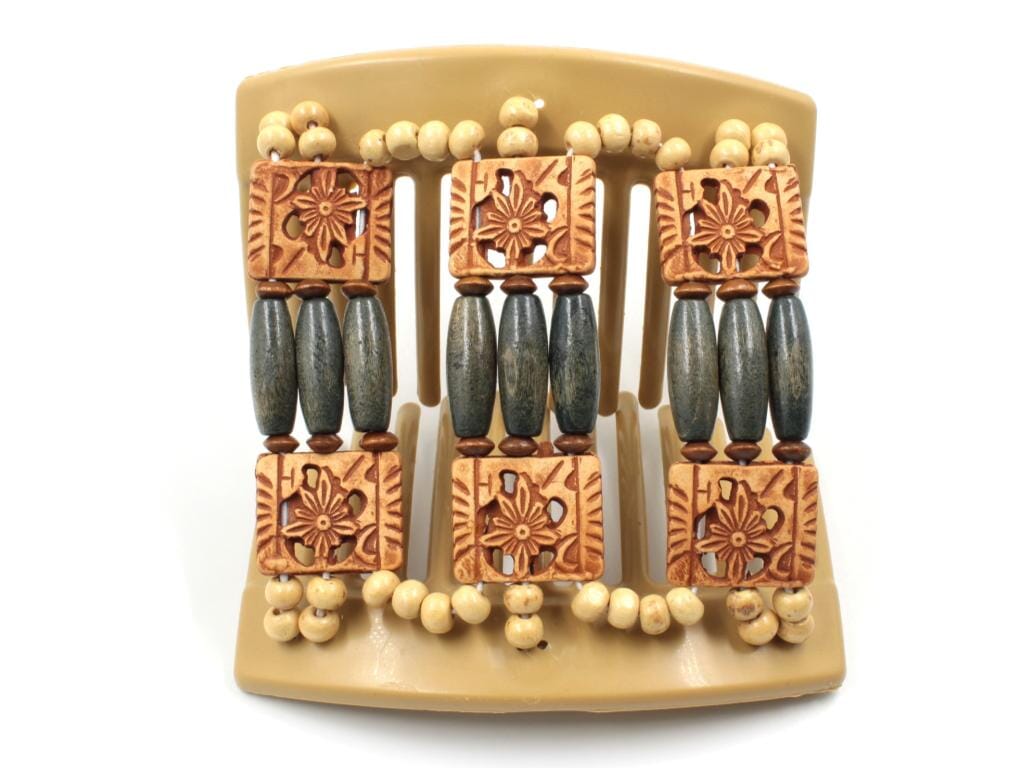 African Butterfly Thick Hair Comb - Tripla Blonde 55