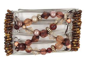 African Butterfly Wire Hair Clip - 5 Tong 372