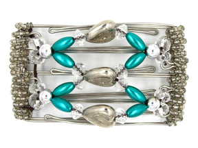 African Butterfly Wire Hair Clip - 5 Tong 418