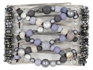 African Butterfly Wire Hair Clip - 7 Tong 429