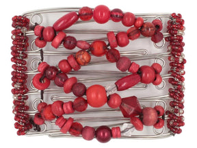 African Butterfly Wire Hair Clip - 7 Tong 437
