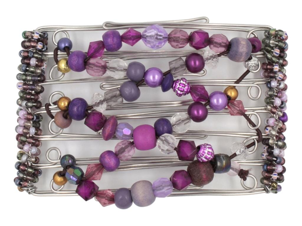 African Butterfly Wire Hair Clip - 7 Tong 476