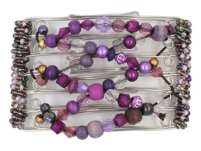 African Butterfly Wire Hair Clip - 7 Tong 476
