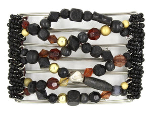 African Butterfly Wire Hair Clip - 7 Tong 680