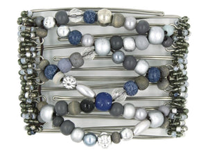 African Butterfly Wire Hair Clip - 7 Tong 682