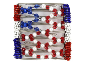 African Butterfly Wire Hair Clip - 9 Tong 870