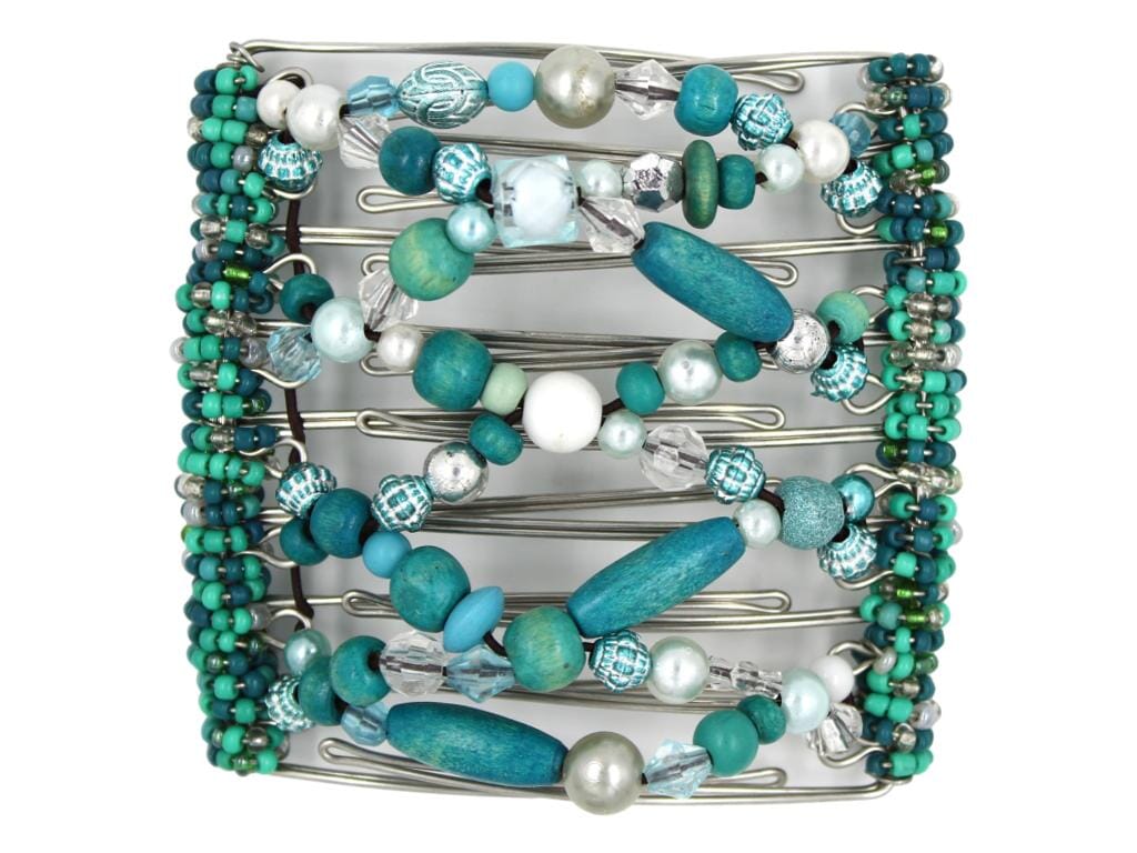 African Butterfly Wire Hair Clip - 9 Tong 873