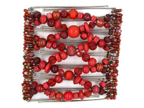 African Butterfly Wire Hair Clip - 9 Tong 880