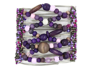 African Butterfly Wire Hair Clip - 9 Tong 882