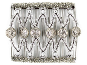 African Butterfly - 11 Tong Wire Hair Clip 162