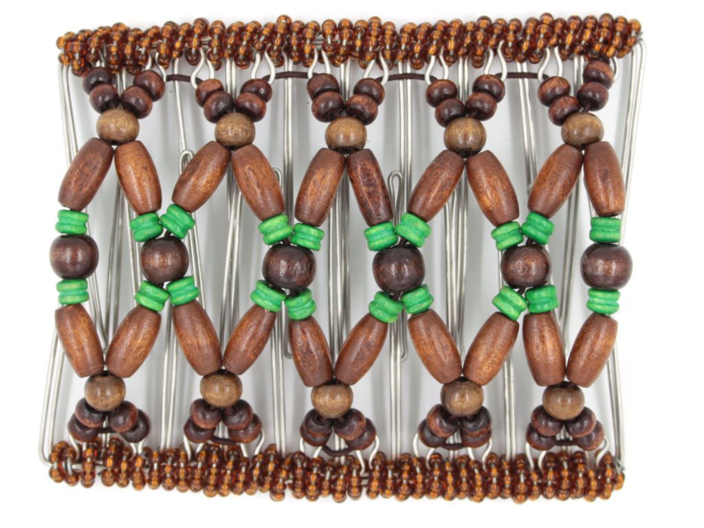 African Butterfly - 11 Tong Wire Hair Clip 178