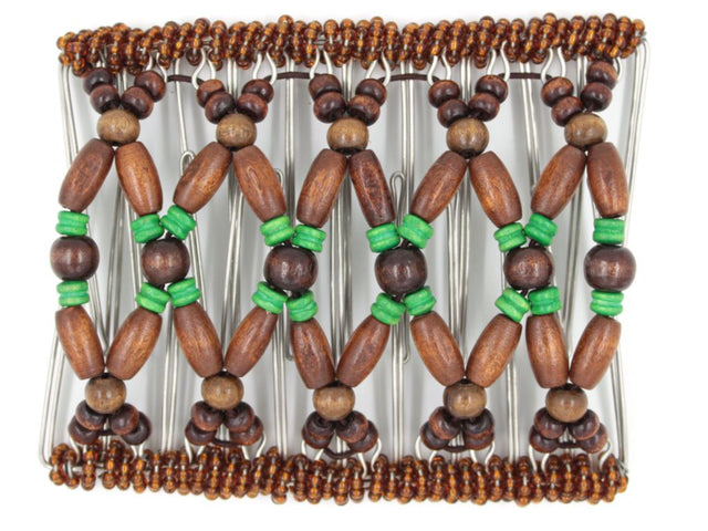 African Butterfly - 11 Tong Wire Hair Clip 178