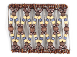 African Butterfly - 11 Tong Wire Hair Clip 184