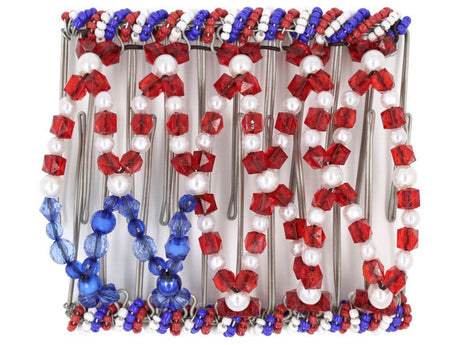 African Butterfly - 11 Tong Wire Hair Clip 298