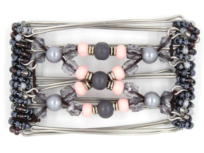African Butterfly - 5 Tong Wire Hair Clip 104