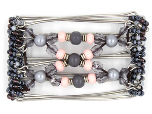 African Butterfly - 5 Tong Wire Hair Clip 104