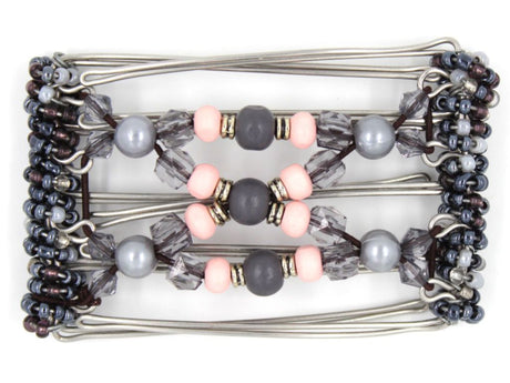 African Butterfly - 5 Tong Wire Hair Clip 104