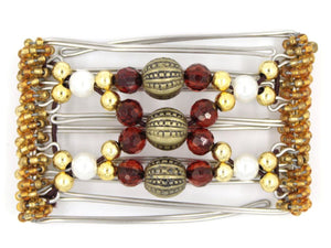 African Butterfly - 5 Tong Wire Hair Clip 106