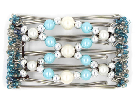 African Butterfly - 5 Tong Wire Hair Clip 107