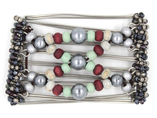 African Butterfly - 5 Tong Wire Hair Clip 110