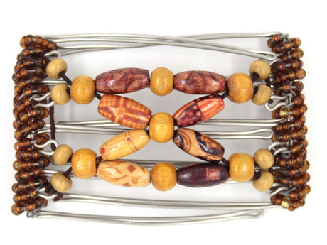 African Butterfly - 5 Tong Wire Hair Clip 111