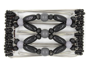 African Butterfly - 5 Tong Wire Hair Clip 112