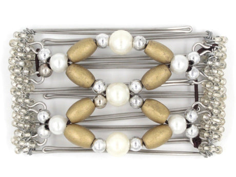 African Butterfly - 5 Tong Wire Hair Clip 113