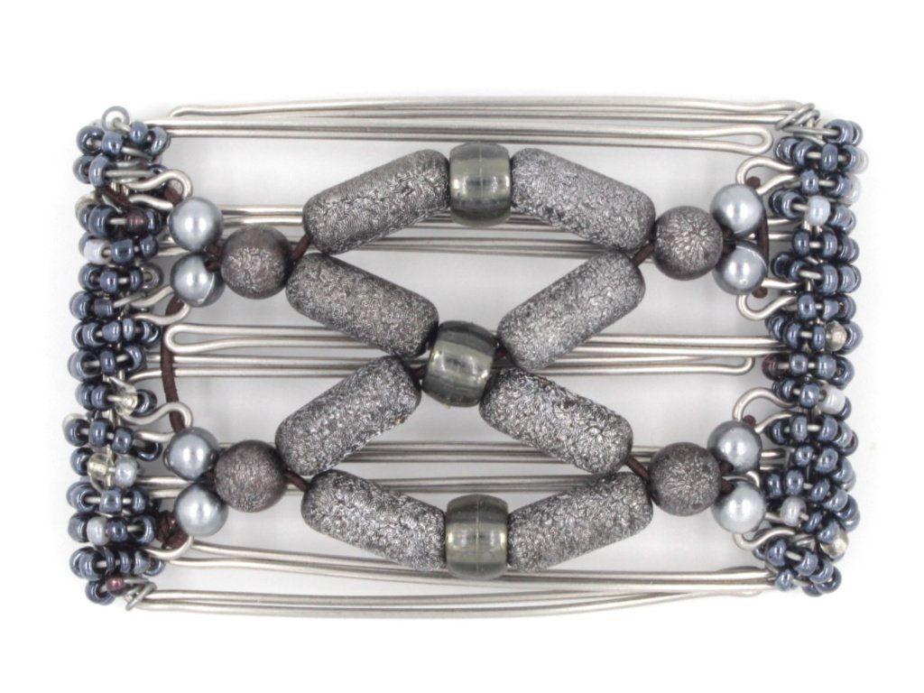 African Butterfly - 5 Tong Wire Hair Clip 115