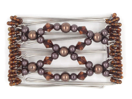 African Butterfly - 5 Tong Wire Hair Clip 117