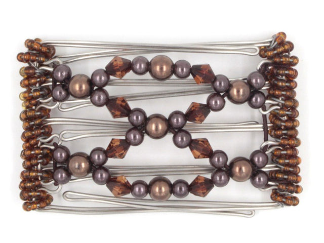 African Butterfly - 5 Tong Wire Hair Clip 117