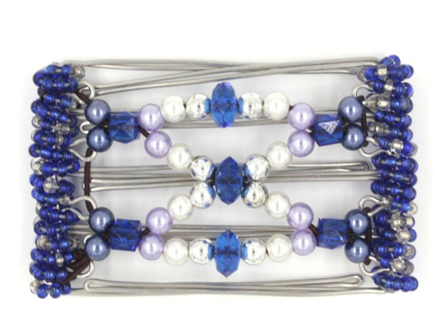 African Butterfly - 5 Tong Wire Hair Clip 119