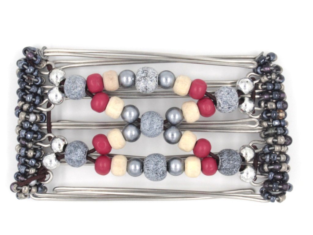 African Butterfly - 5 Tong Wire Hair Clip 120