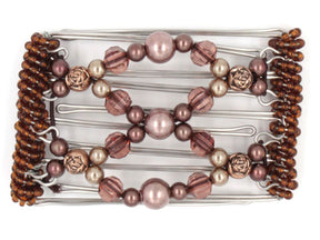 African Butterfly - 5 Tong Wire Hair Clip 122